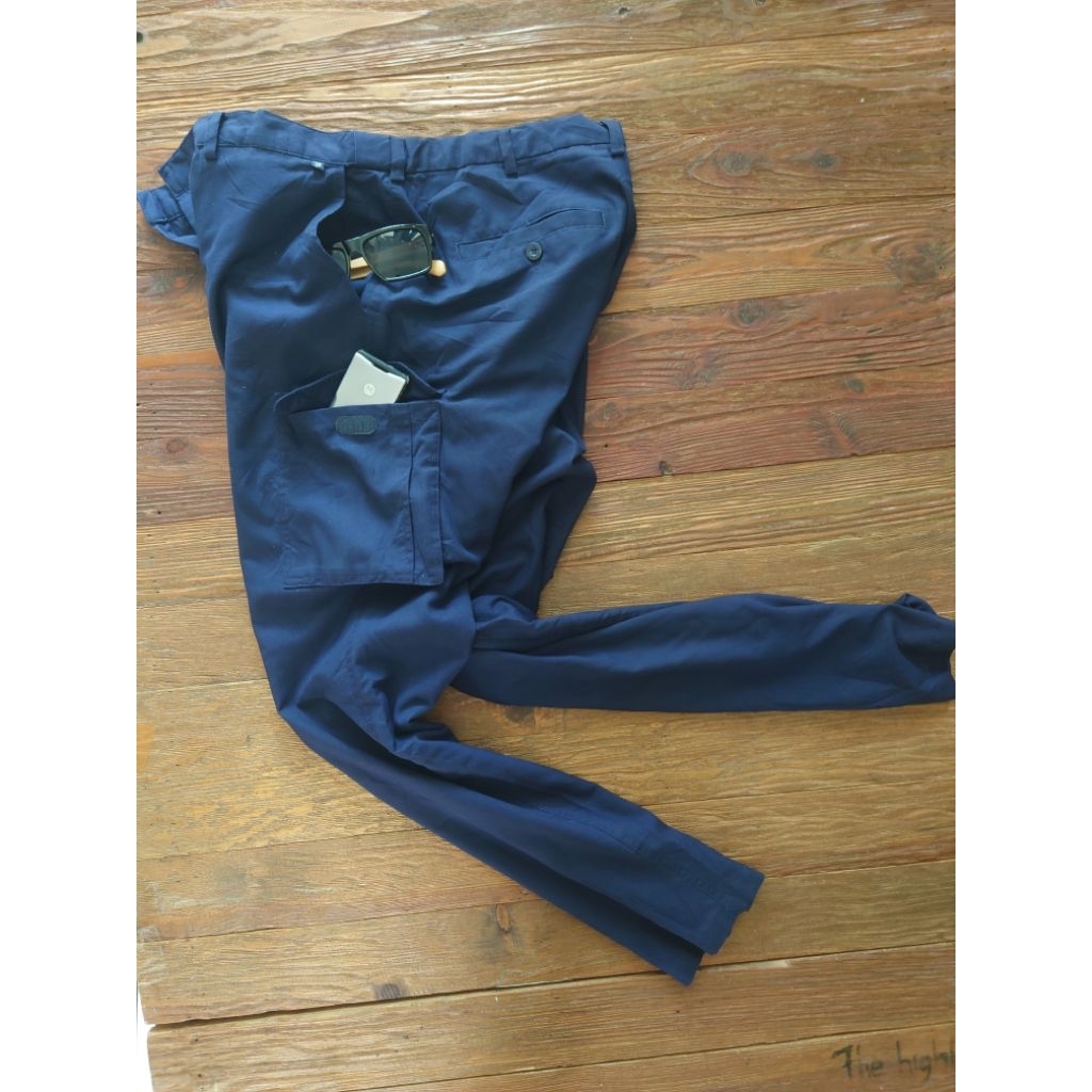 celana cargo formal ziben