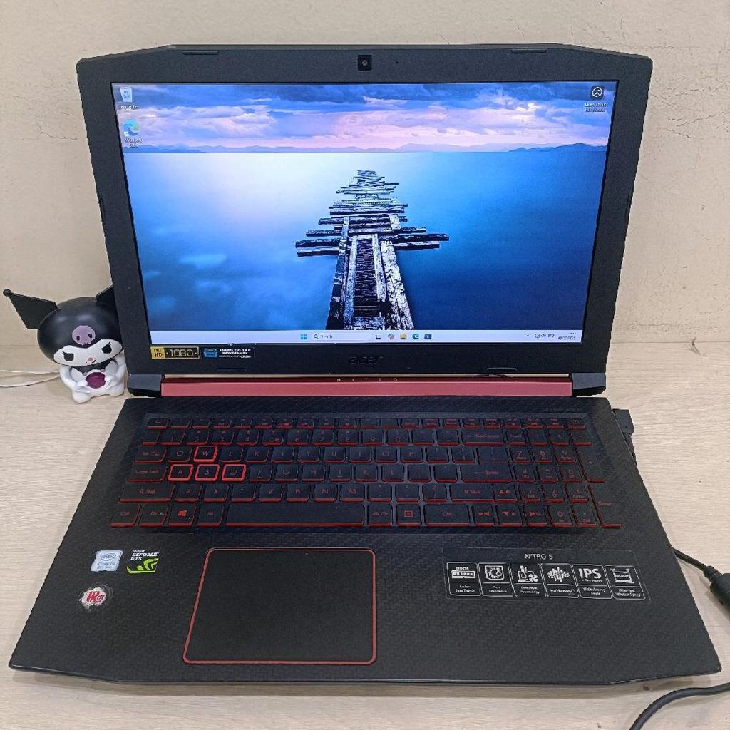 Laptop Gaming Acer Nitro 5 Core i5 Gen 8 8/HDD 1TB Nvidia GTX 1050 4GB