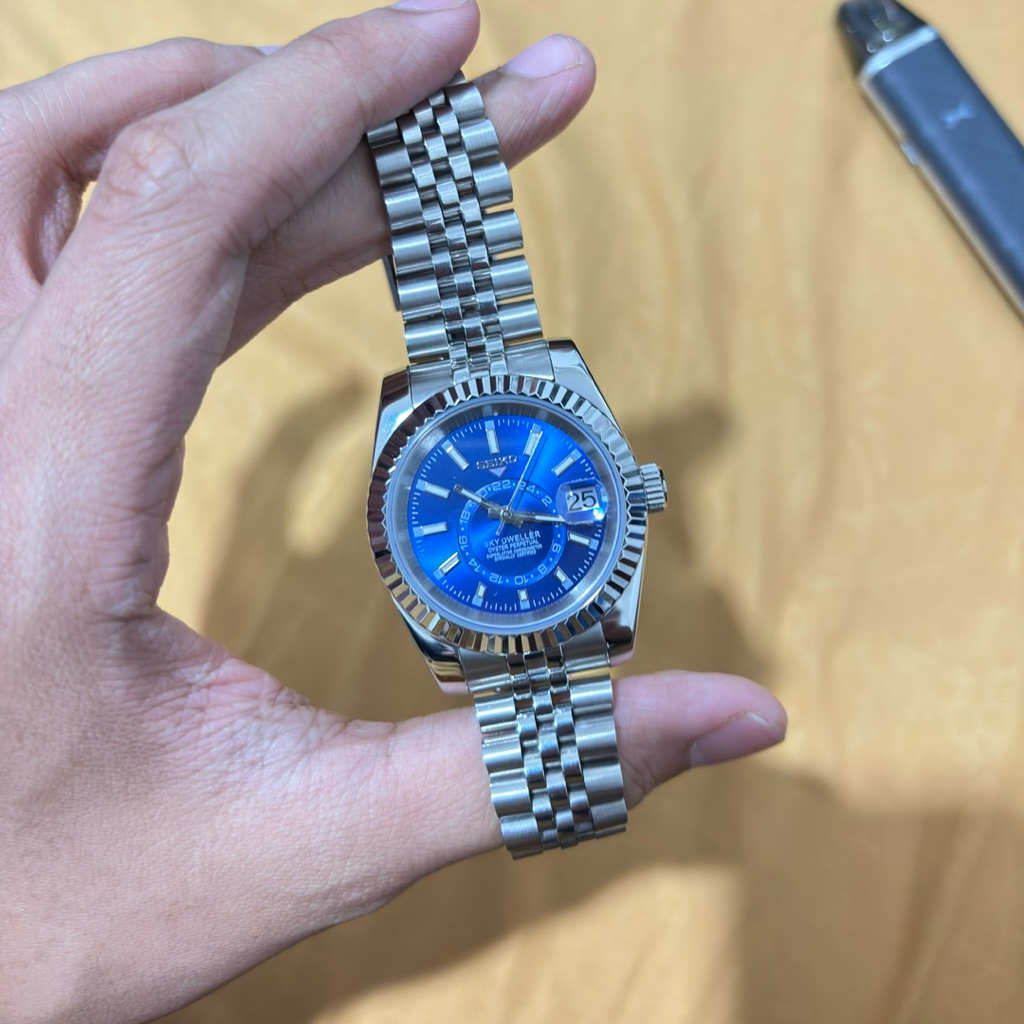 seiko skydwllr automatic second mulus like new nh35a