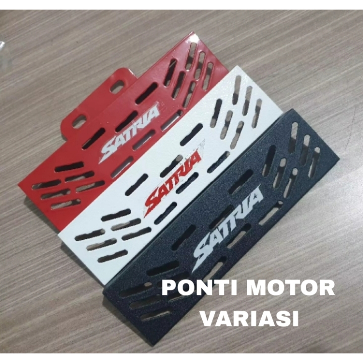 PONTI MOTOR tutup radiator satria fu cover radiator pelindung radiator satria fu f150 / cover radiat