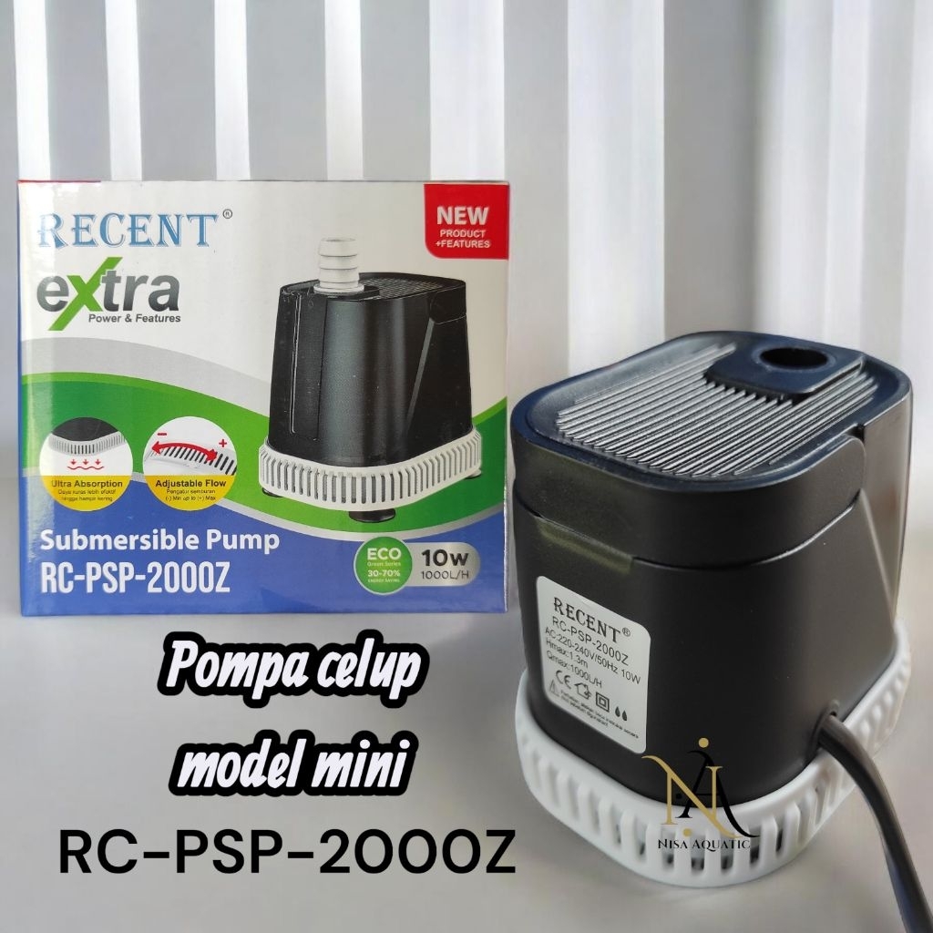 Pompa ARMADA AM-PSP-2000-Z Pompa filter aquarium kolam Ikan Aquascape hidroponik submersible pump PH