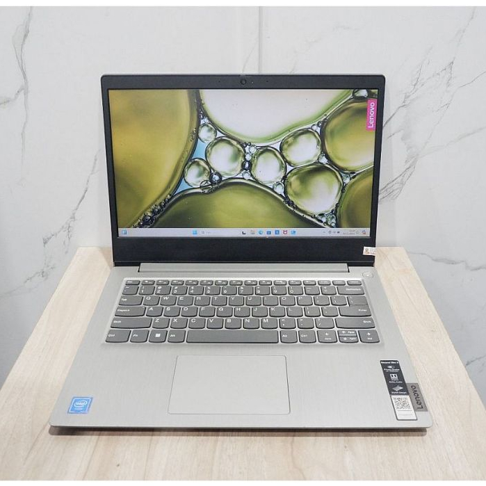 Lenovo Ideapad 3 14ITL05 Intel Core i3-1115G4 Ram 8GB SSD 512GB Laptop Second Desain Editing