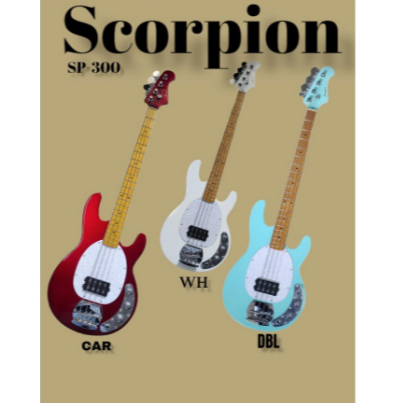 GITAR BASS SCORPION SP 300 MUSICMAN