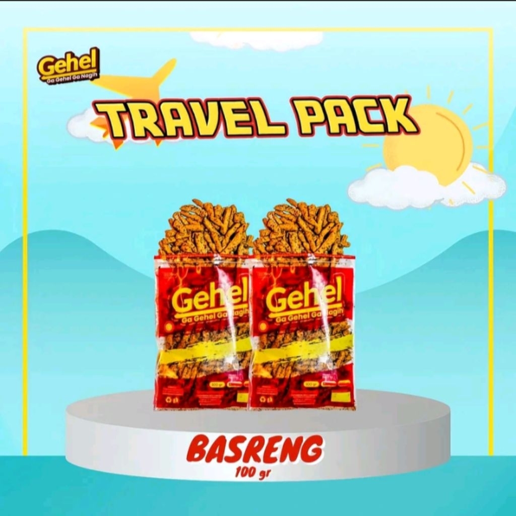 [GEHEL] BASRENG 100 gr ANEKA RASA ORI PRODUK GEHEL