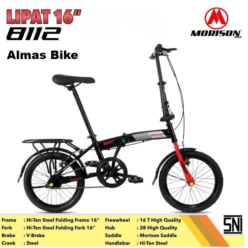 Sepeda lipat 16 Morison 8112