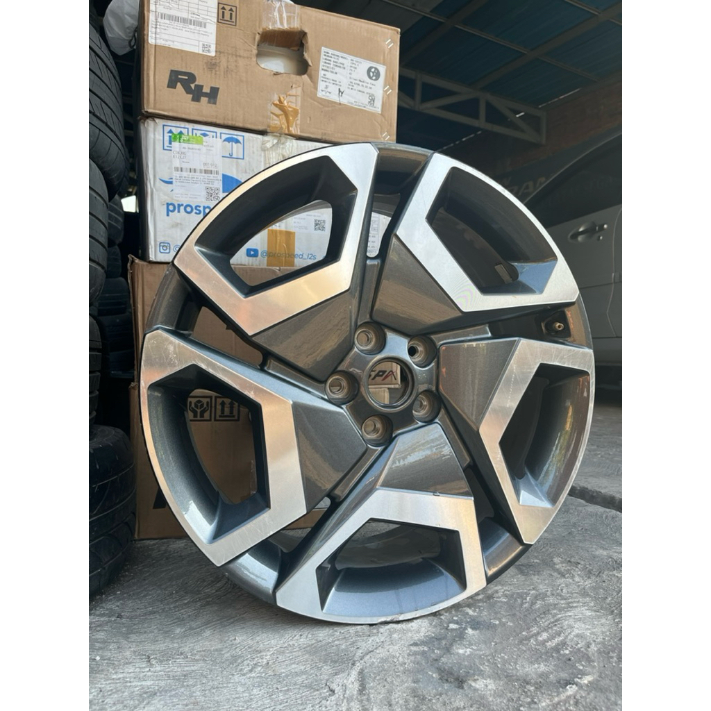 Velg serep Hyundai palisade R20 PCD 5/114 kondisi bekas masih bagus