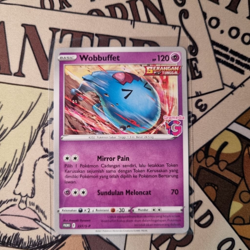 Wobuffet Gramedia Promo Pokemon TCG Indo