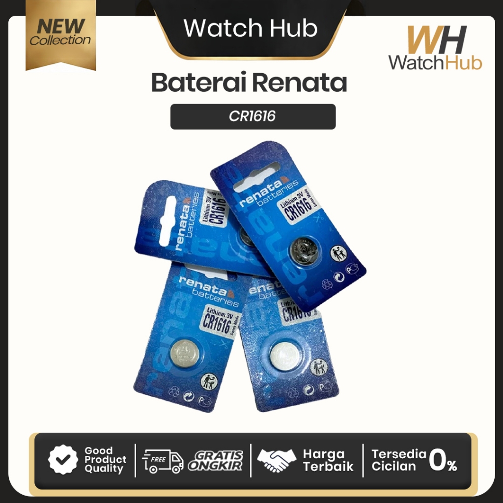 Baterai RENATA CR1616 CR 1616 Battery RENATA CR1616 CR 1616 Batre RENATA CR1616 CR 1616 Original