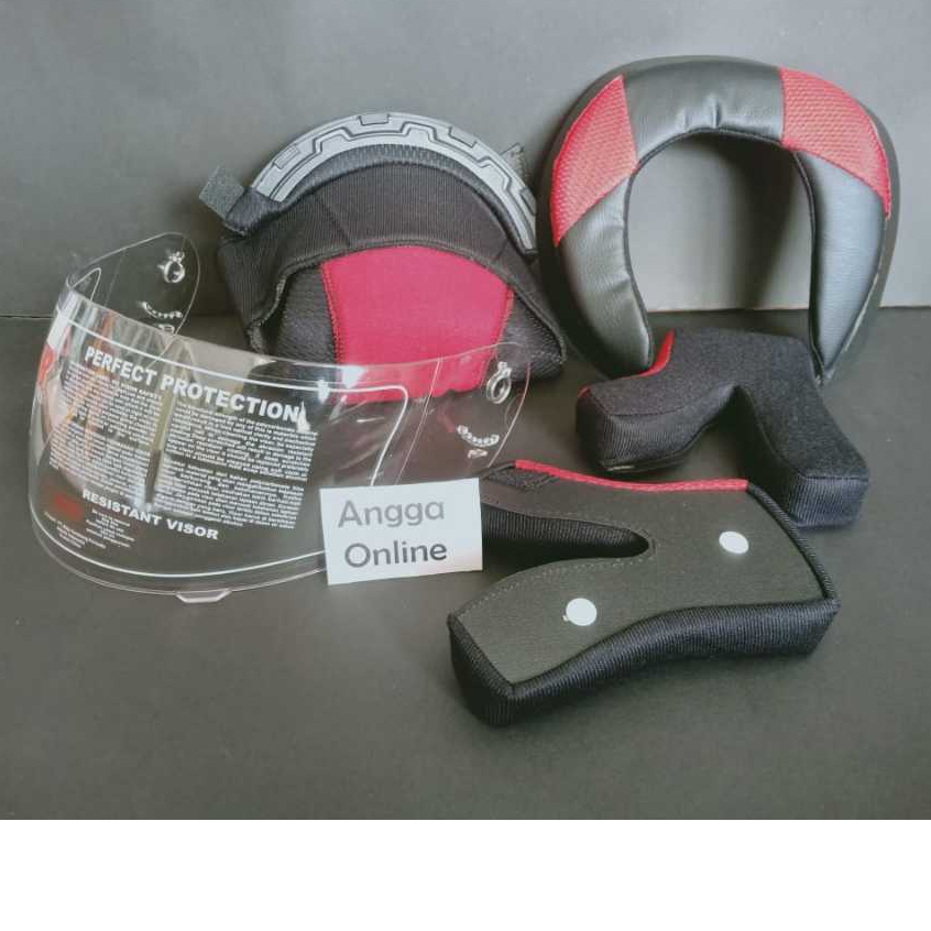 BUSA HELM KYT RC 7 PLASTIK + KACA HELM KYT RC 7