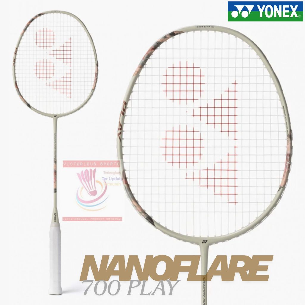 Raket Badminton Yonex Nanoflare 700 Play Limited Light Beige ORIGINAL