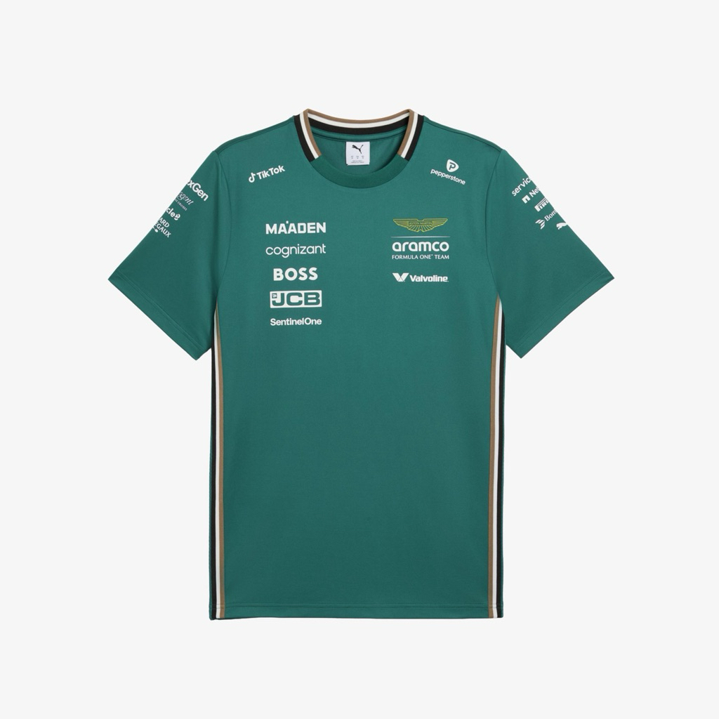 puma boss x aston martin  aramco f1 team  t shirt