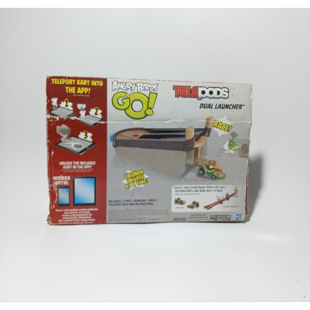 HASBRO Angry birds go telepods go, dual launcher