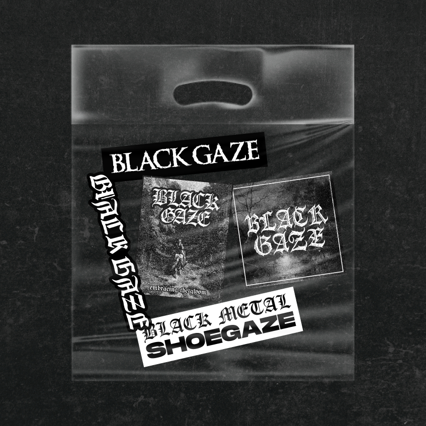 Sticker Band Blackgaze Post Black Metal Shoegaze Vinyl Waterproof