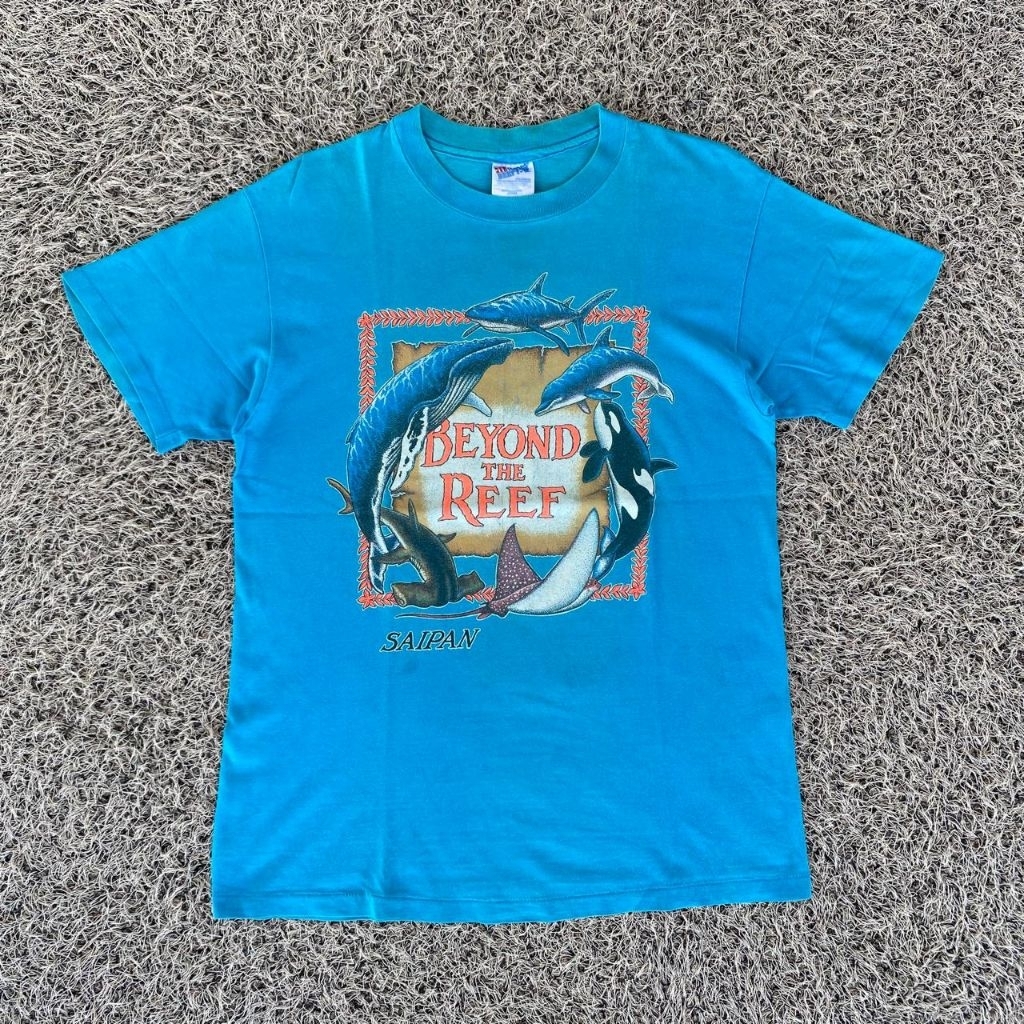 beyond the reef saipan tee kaos vintage saipan