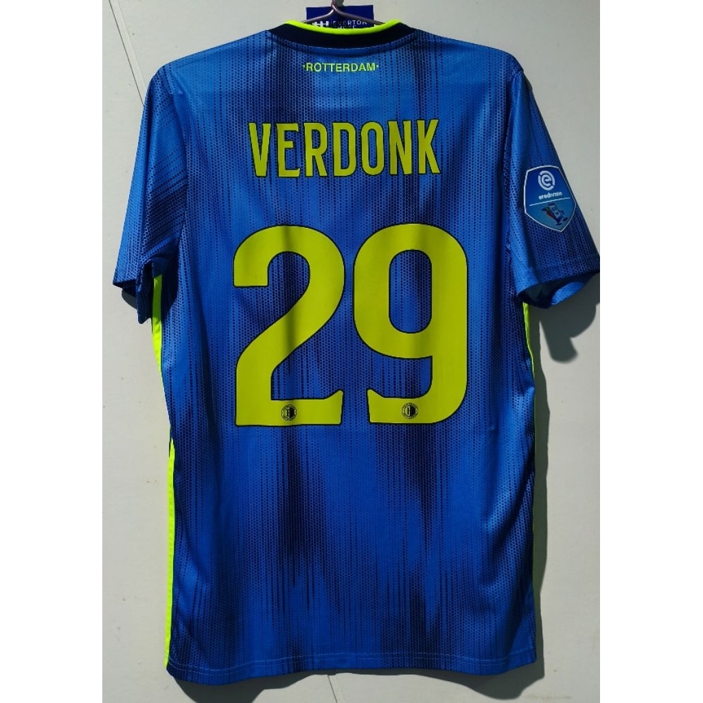 JERSEY FEYENOORD AWAY 2018-19 SIZE M VERDONK