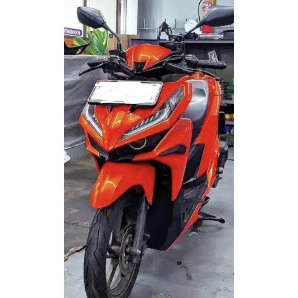 cat pu orange lembayung gold metalic cat perawatan kendaraan cat custom automotif