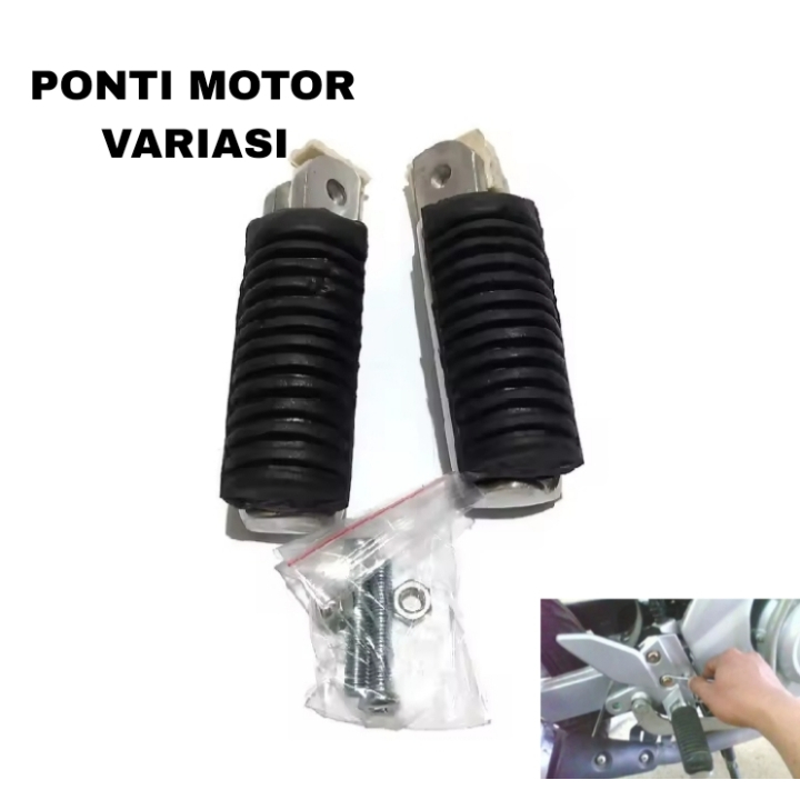 PONTI MOTOR STEP DEPAN VIXION KARET FOOTSTEP DEPAN VIXION OLD NEW NVA NVL BYSON SCORPIO DLL / STEP V