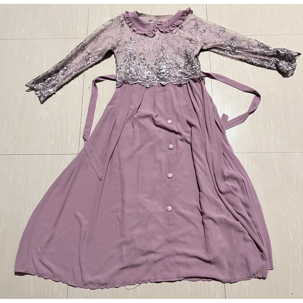 gamis brokat preloved