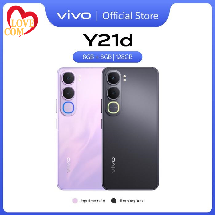 vivo Y21d, 50MP Kamera Underwater, Dual Stereo Speaker & 400% Audio Booster, 6500mAh | HP 2 jutaan |