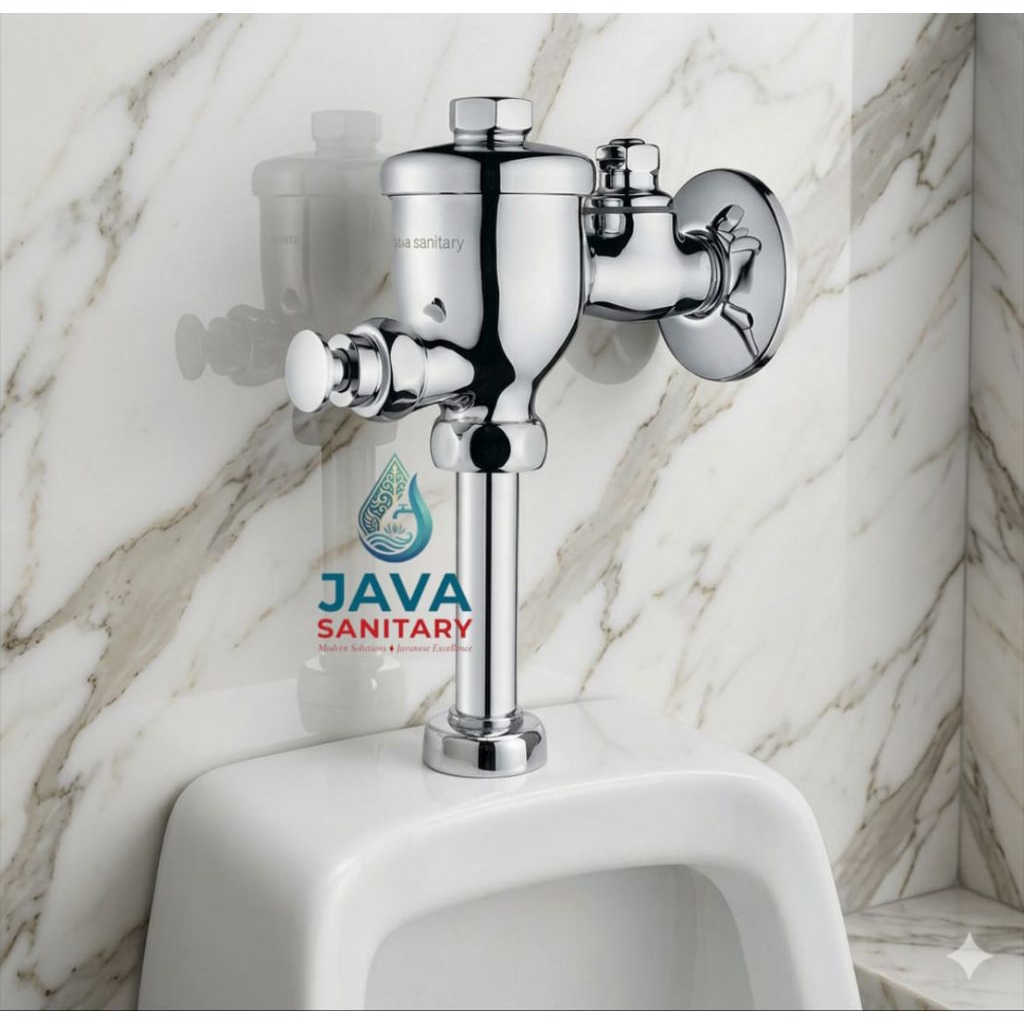Kran Urinoir kuningan/Push Kran Urinal/Flash Valve Urinoir Kuningan