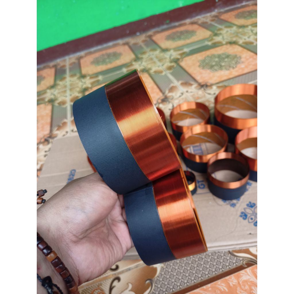 COD Spul RCF LF 18 X400 Coil 4" Spul Speaker RCF 18 x400 gulungan Tembaga asli