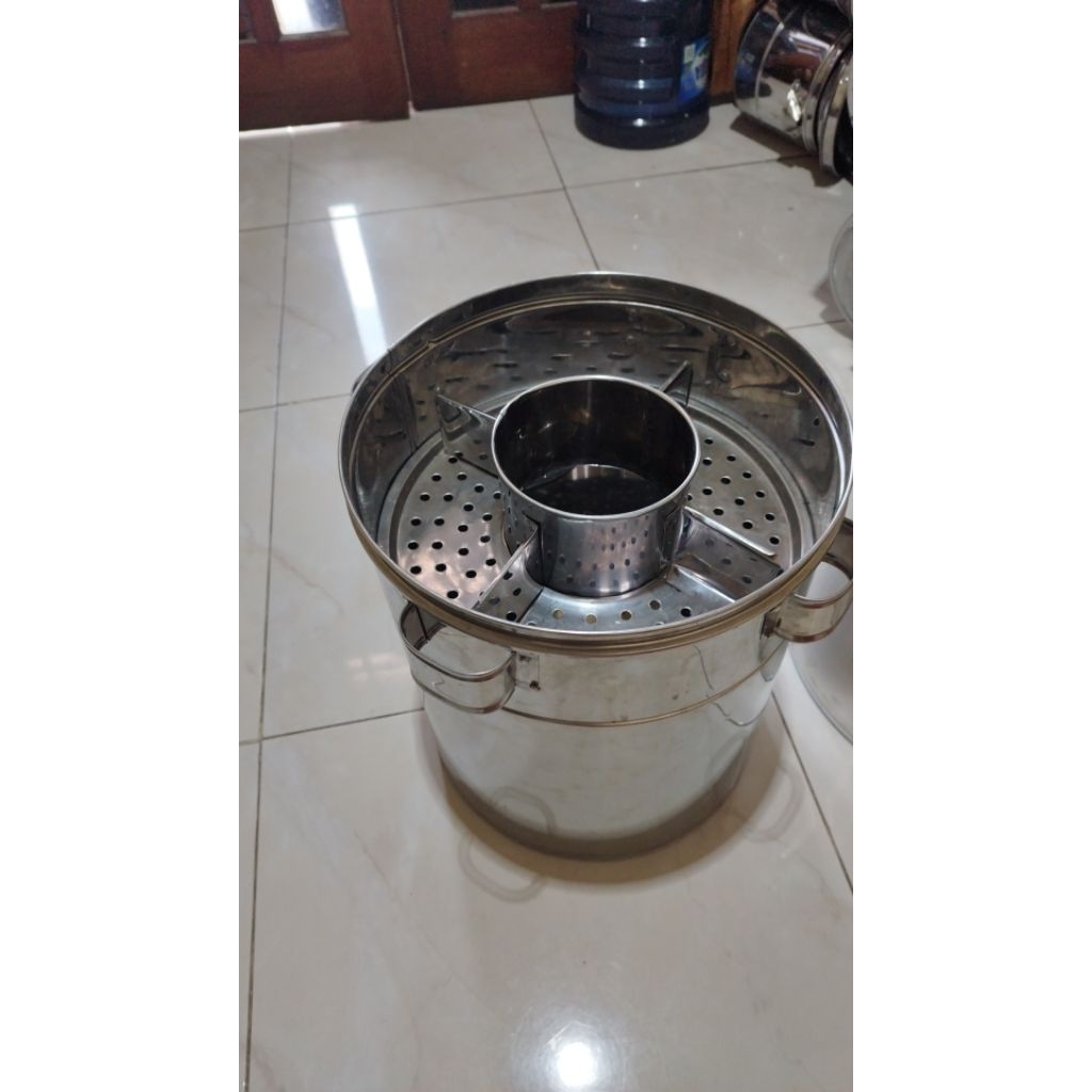 Dandang Bakso 28CM SEKAT 4 STAINLESS