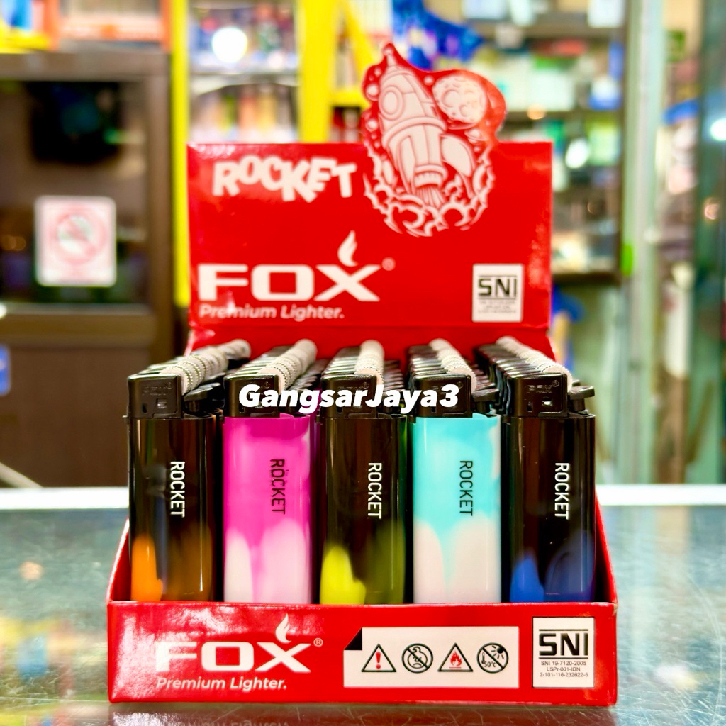 korek Rocket Hugo mirip Cricket 50 pcs
