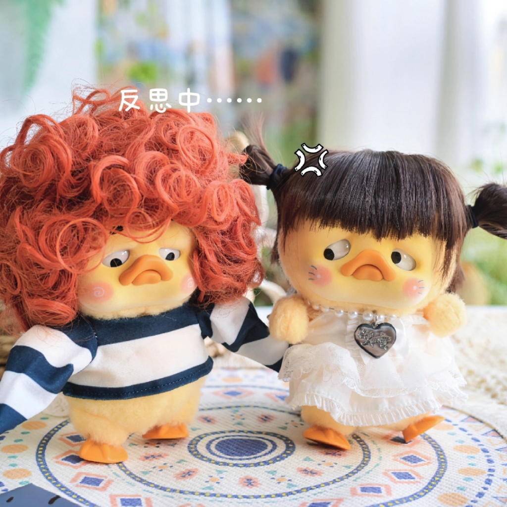 [READY STOCK]wig boneka khusus cotton doll 10cm wig boneka super lucu dan kocak