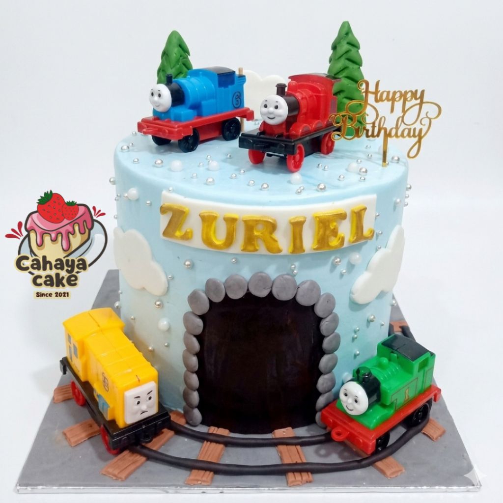 Thomas Cake / Kue Ulang Tahun Kereta Thomas / Kue Ultah Kereta