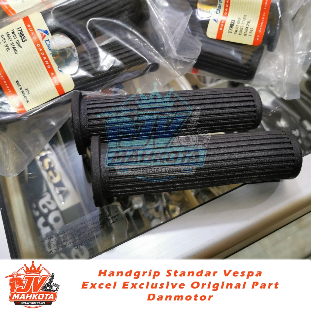 Handgrip Standar Vespa Excel Exclusive Original Part Danmotor