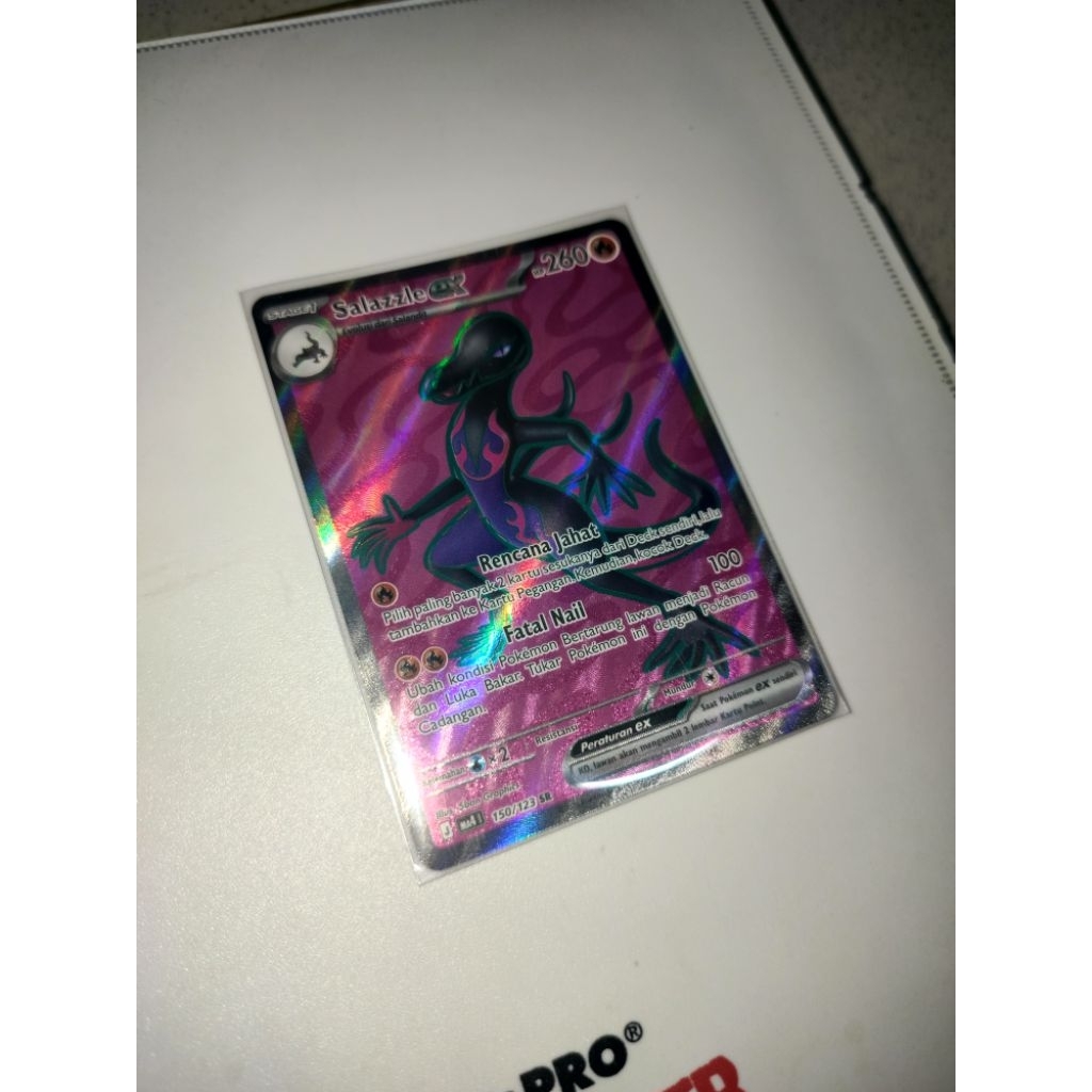 Salazzle EX SR Pokemon TCG Indonesia