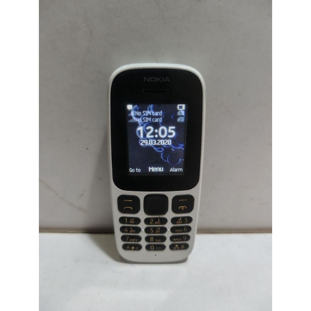 NOKIA 105 MODEL TA-1034 DUAL SIM HP SECOND NORMAL JADUL LANGKA