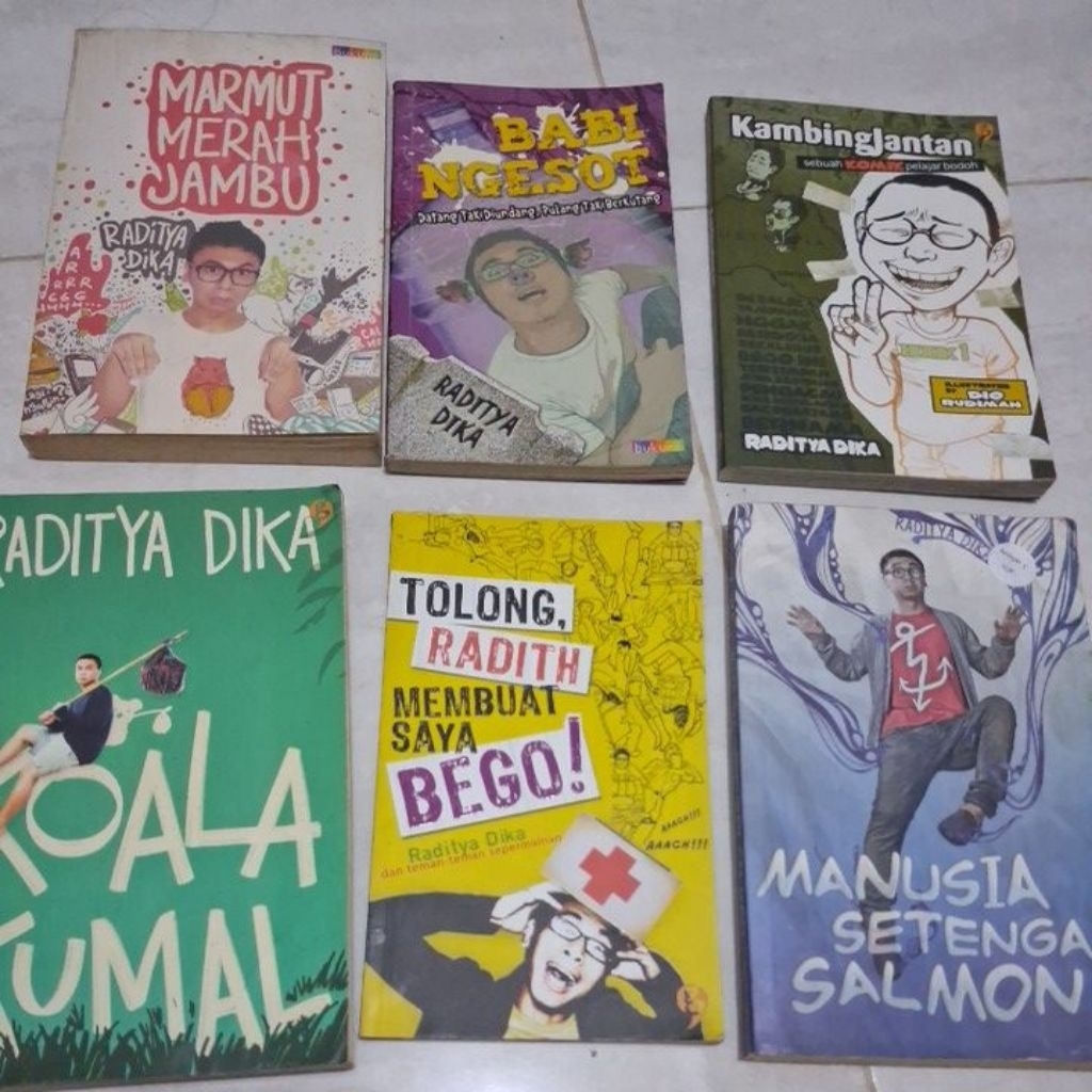 BUKU RADITYA DIKA. ORIGINAL BEKAS