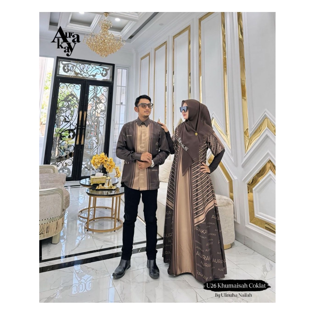 Couple U26 Set Khumaisah By Aurakay
