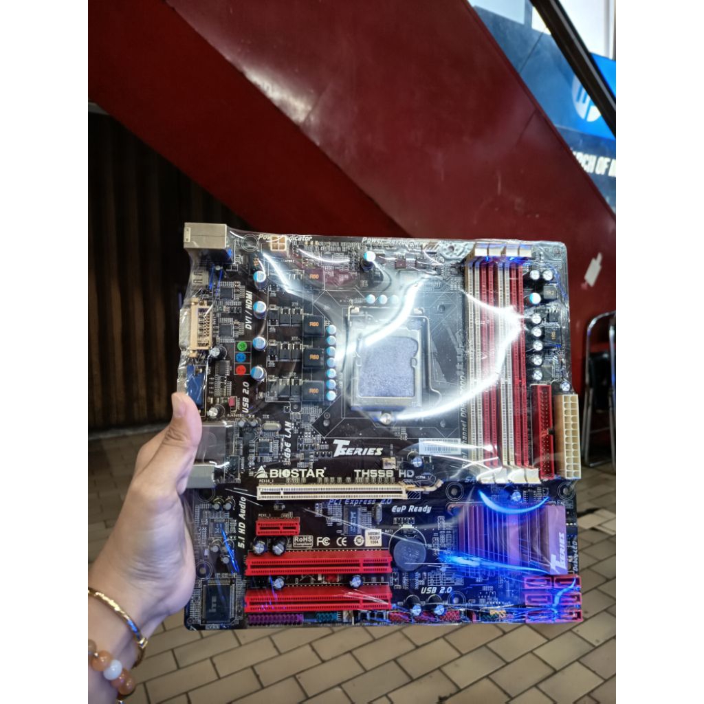 mobo intel h 55 biostar 4 slot ram