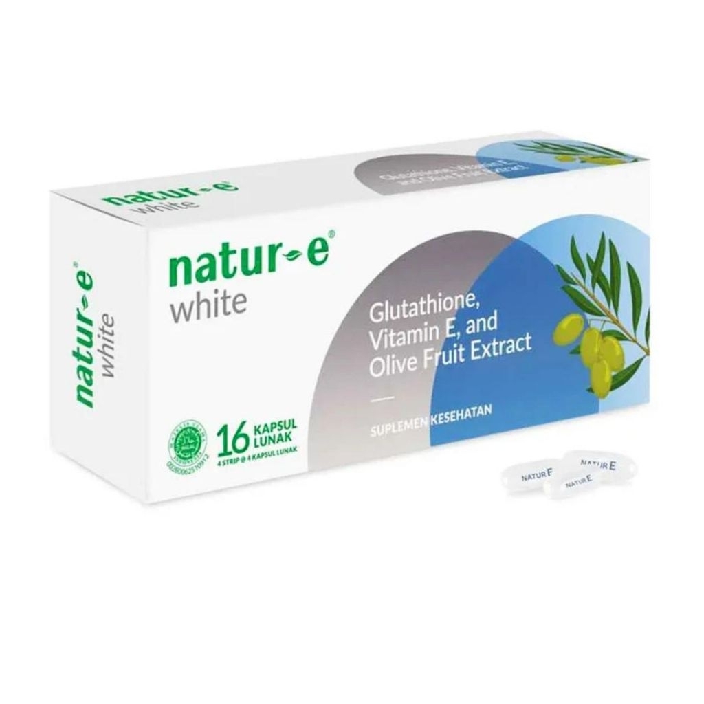NATUR-E WHITE BRIGHTENING VITAMIN | 16 Kapsul Lunak