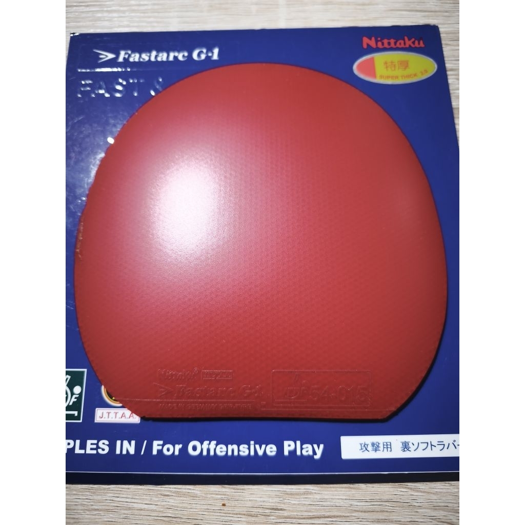 Nittaku Fastarc G1 Merah 2.0 Second. NF18