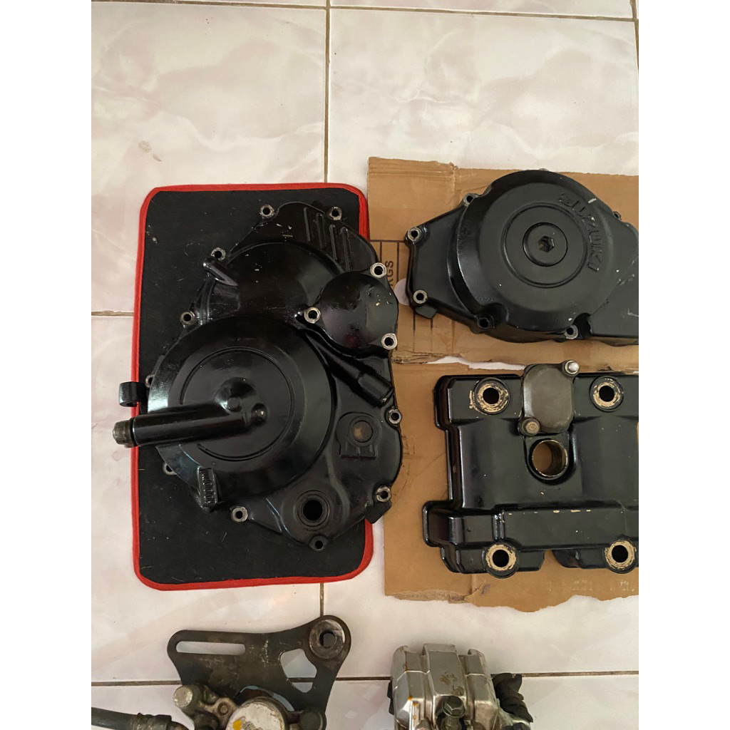 BLOK MESIN kanan kiri atas COPOTON ORIGINAL SATRIA FU