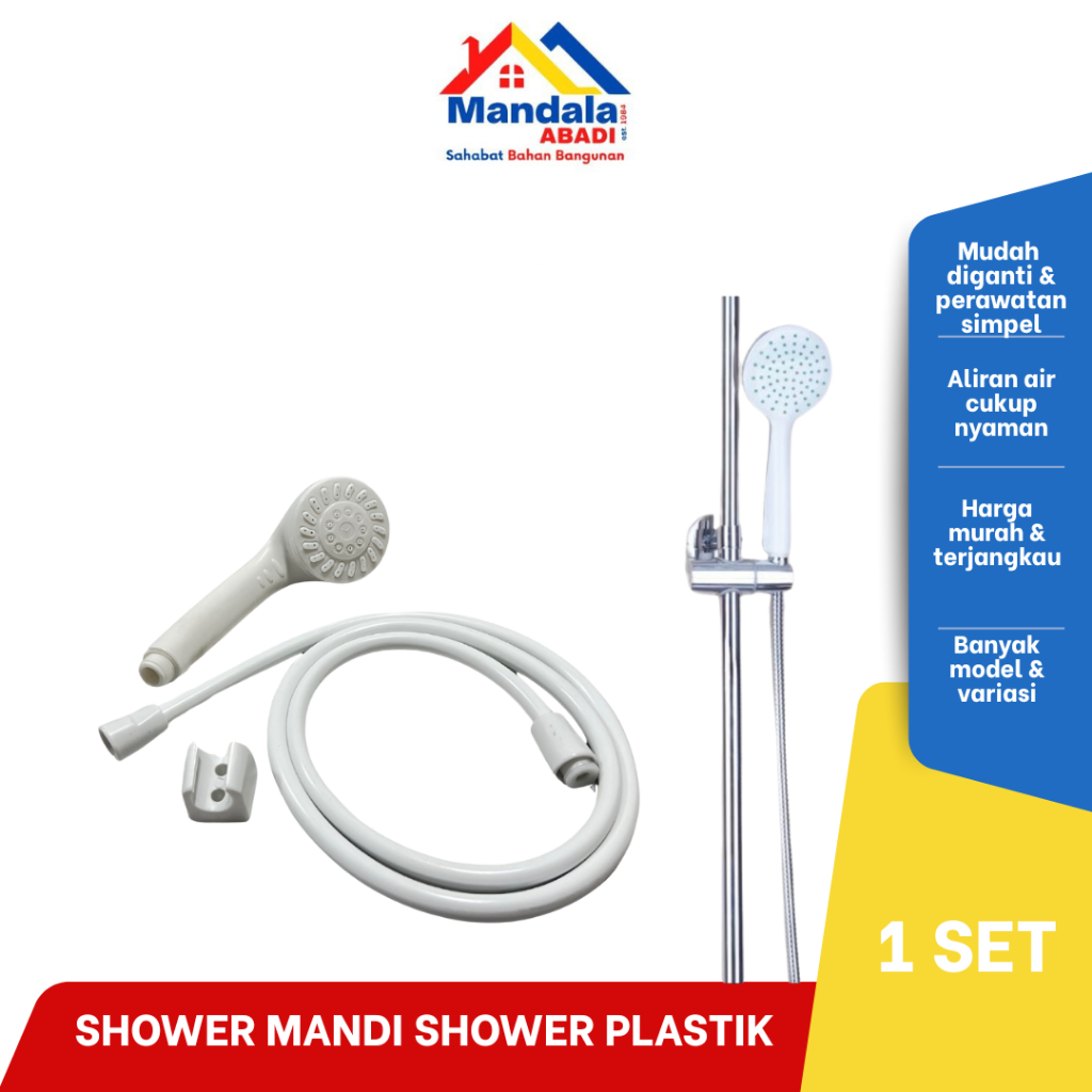 Shower Mandi Shower Plastik