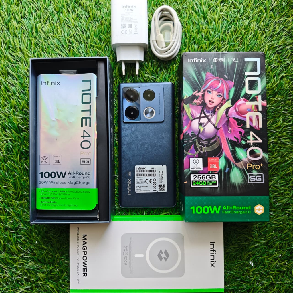 INFINIX NOTE 40 PRO PLUS 5G SECOND 12/256GB HP SECOND HP SEKEN HP BEKAS HP MURAH