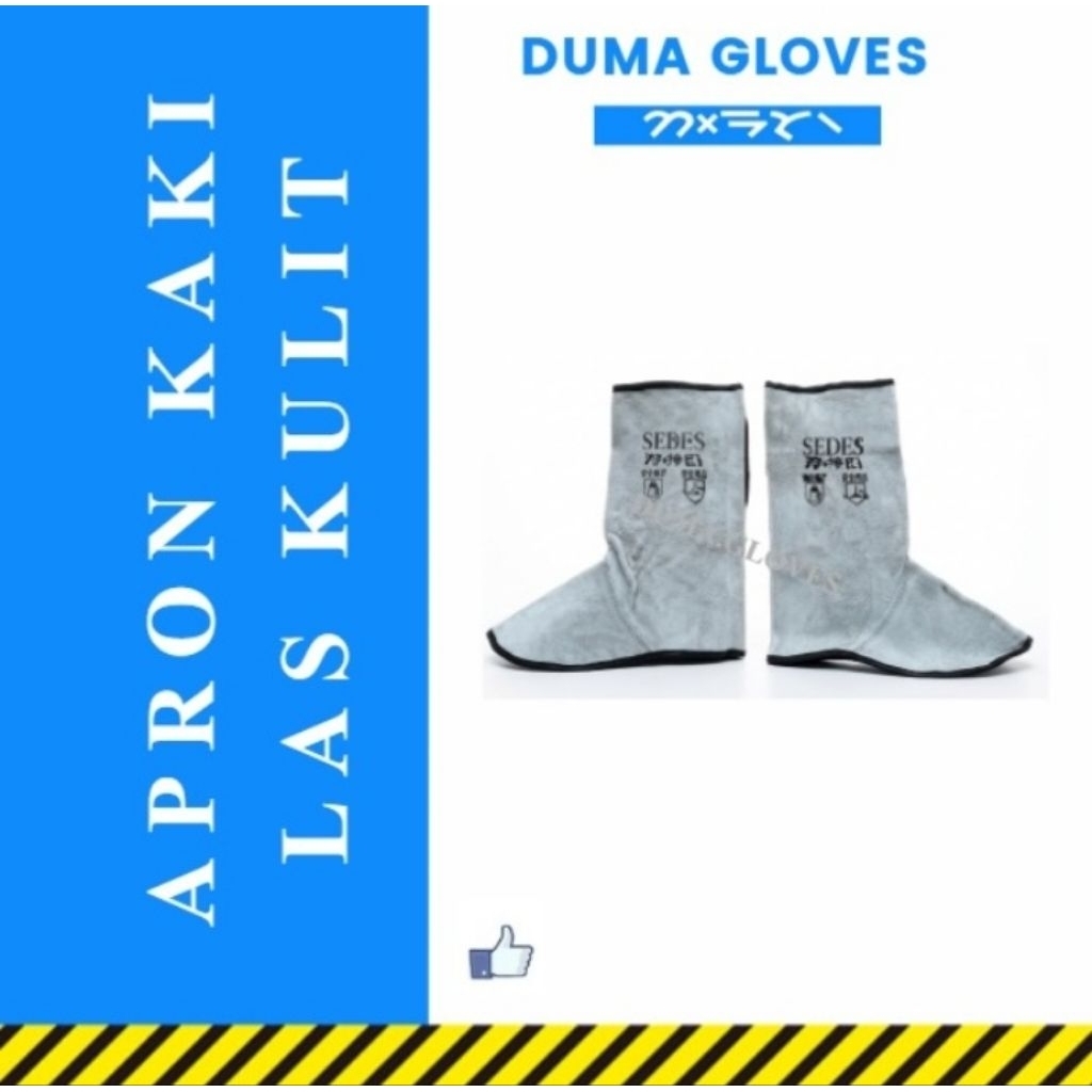 APRON LAS KAKI KULIT