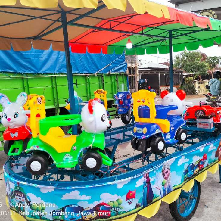 Kereta Odong Odong Panggung Mini bbc tanpa bordes