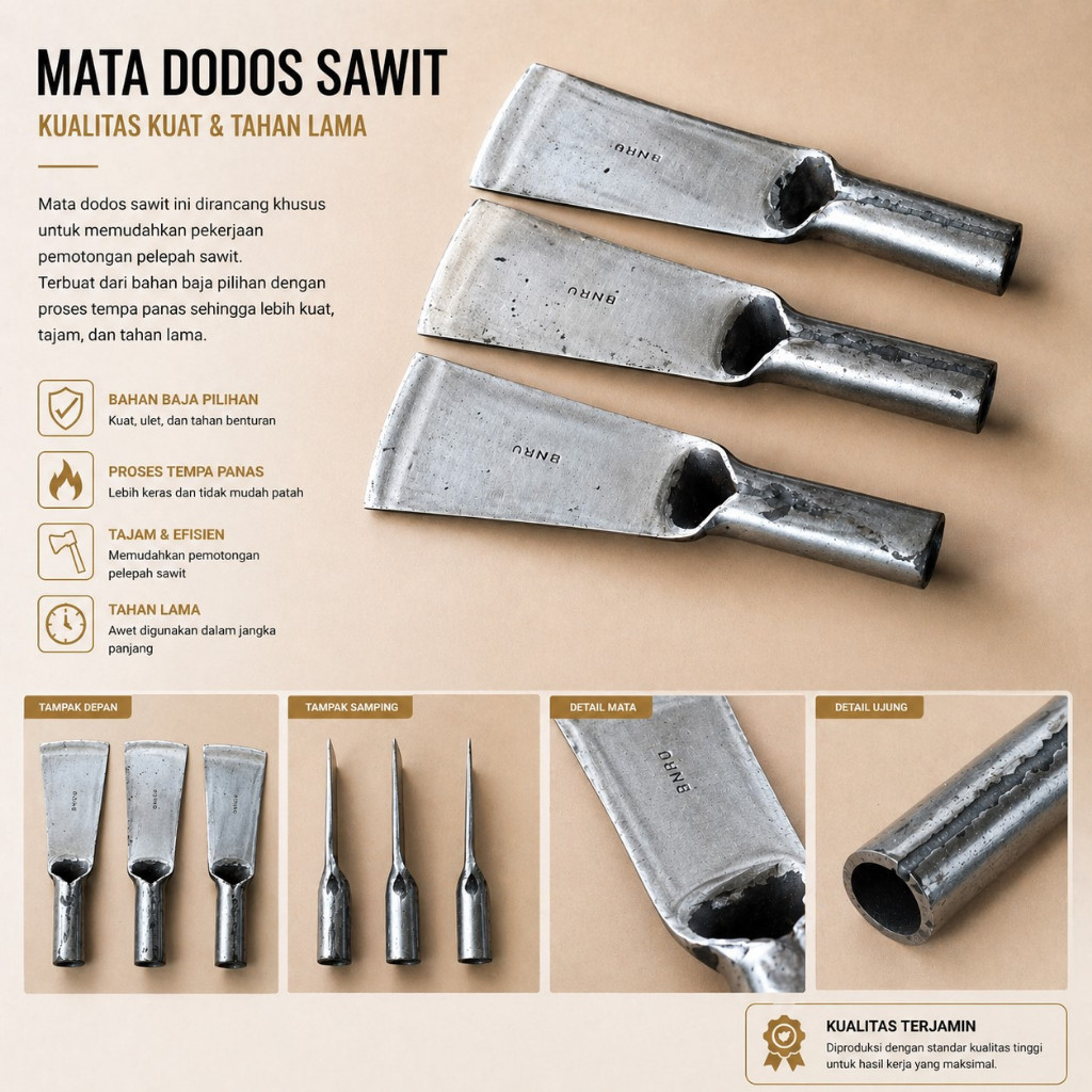 Mata Dodos Sawit Alat Perkebunan Sawit