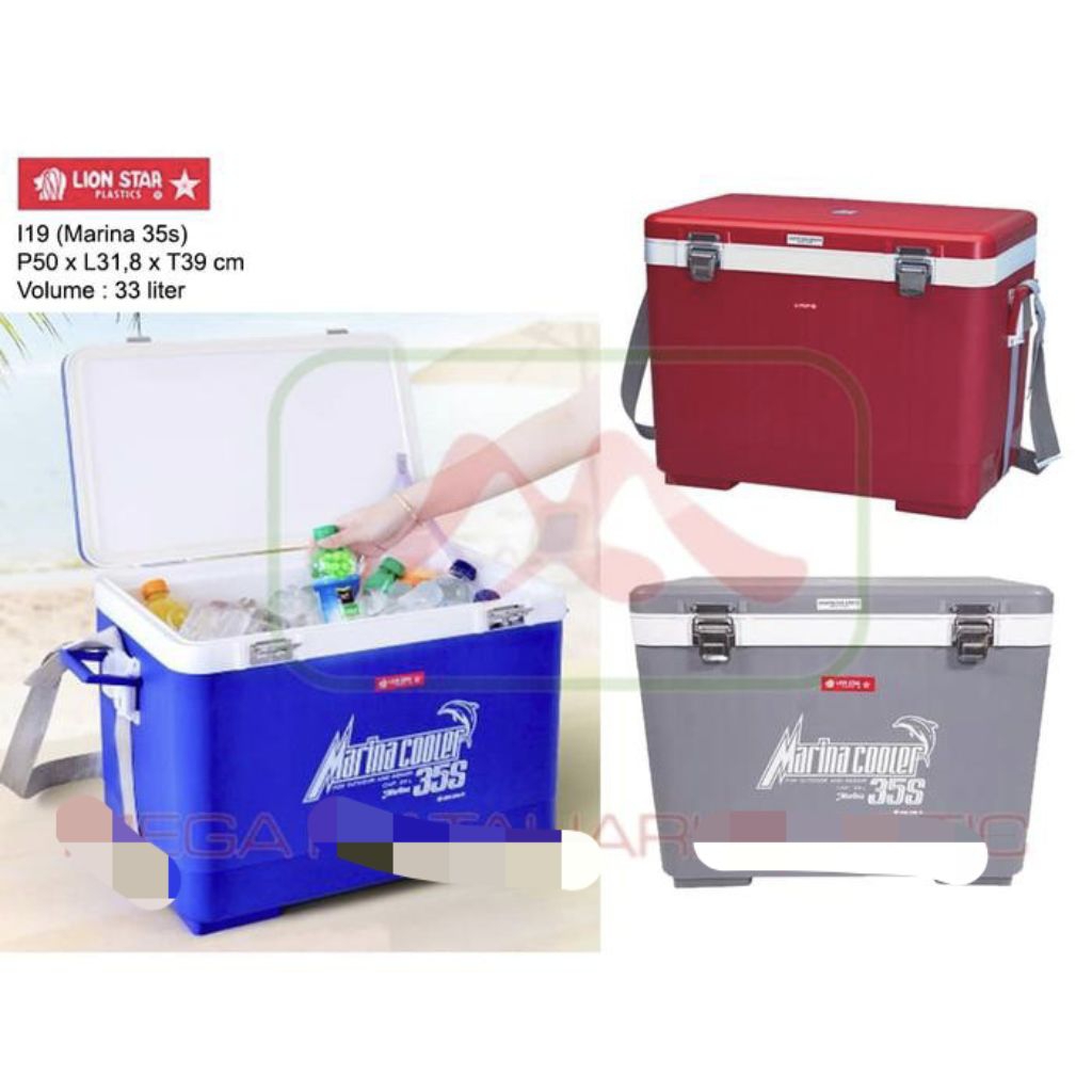 MARINA COOLER BOX 35S LION STAR