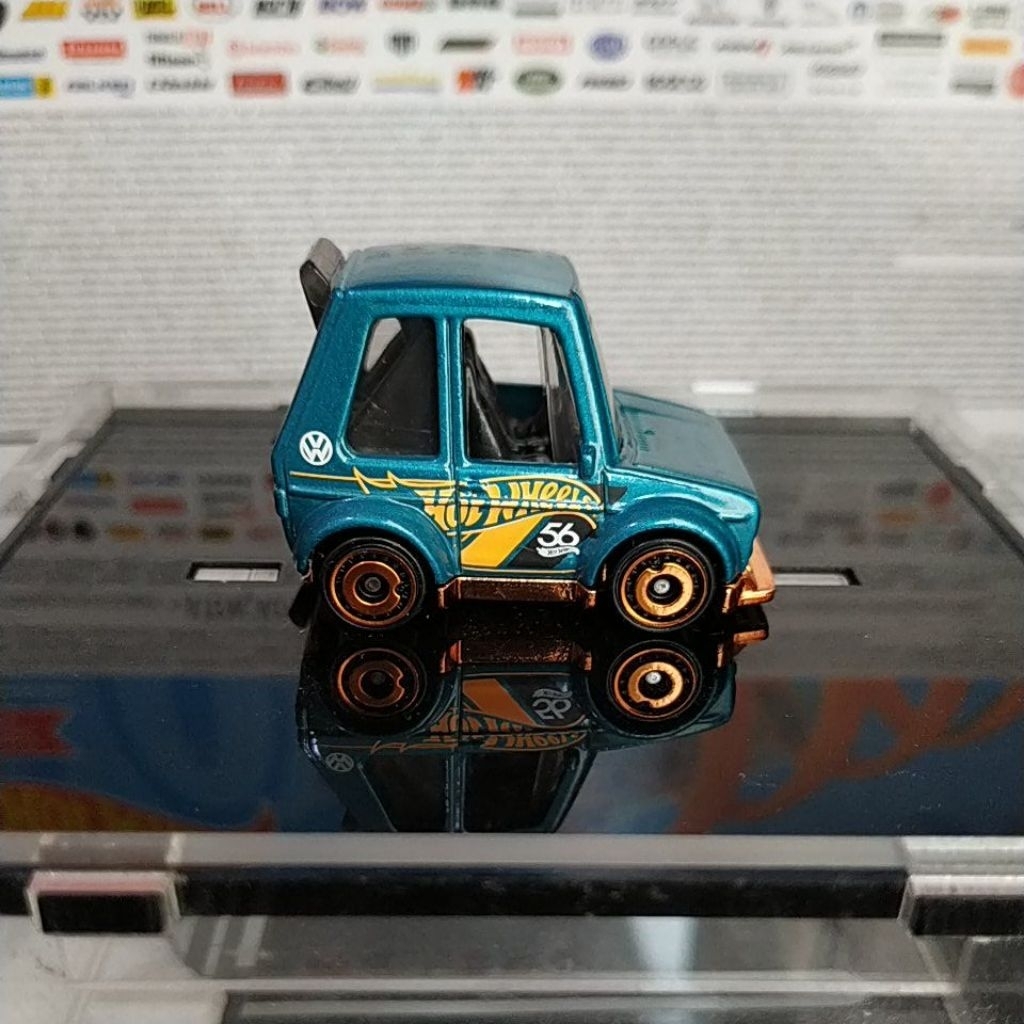 Diecast Loose Hot Wheels Tooned VW Golf Mk1