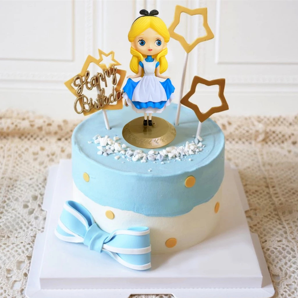 HARGA Figure Princess Alice/Topper Kue Cake Disney Action Figure Princess Alice