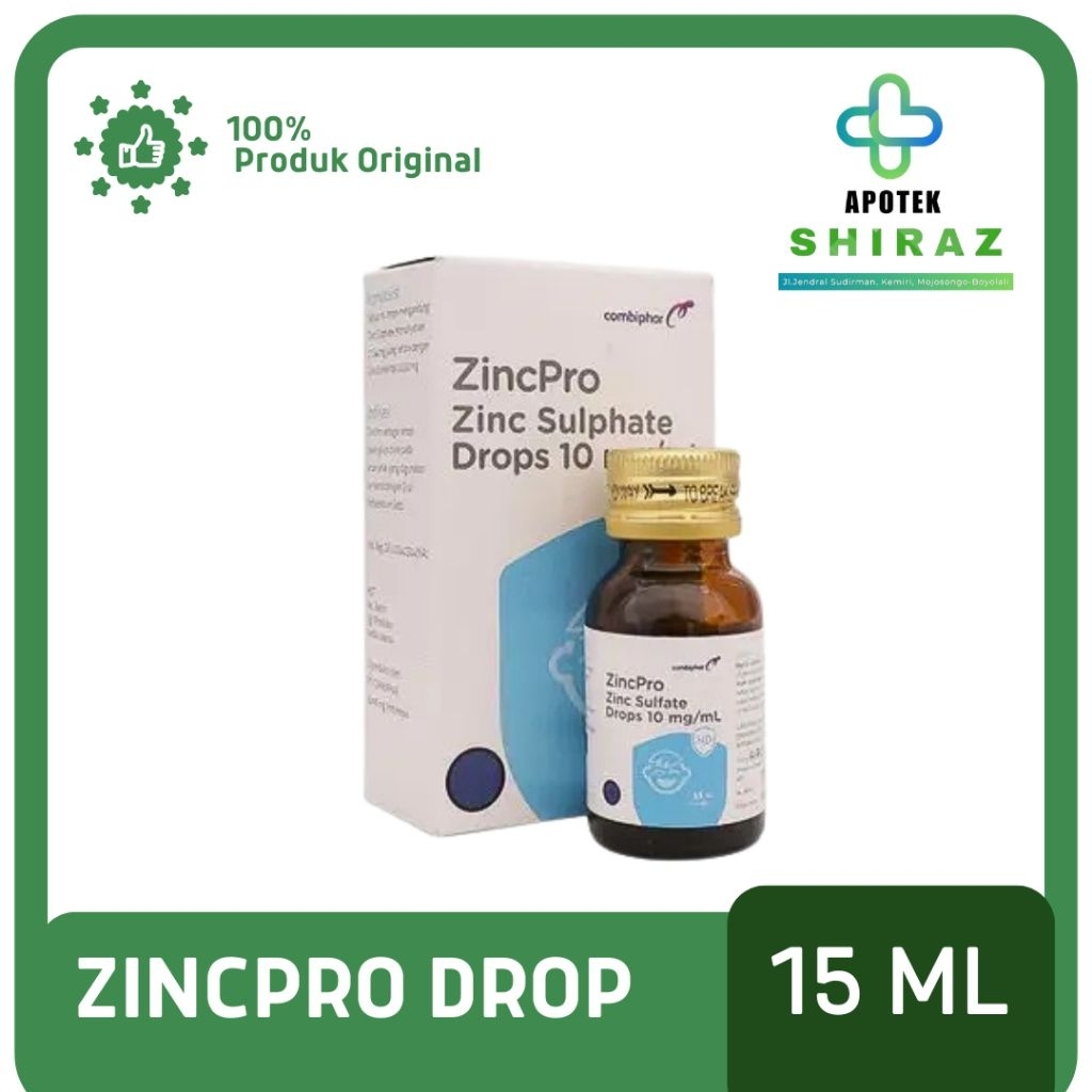 ZincPro Drop 15 ML- Obat Diare Anak