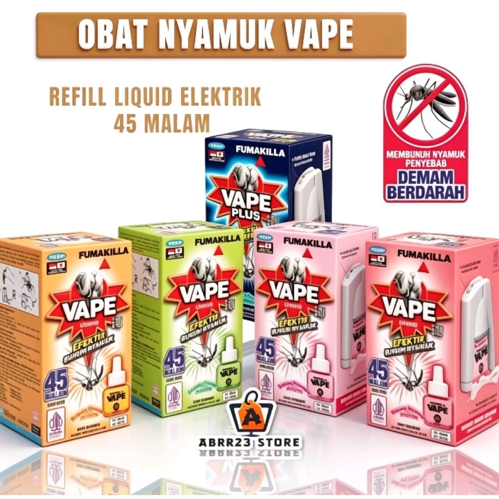 Refill  Obat Nyamuk / Isi Ulang Fumakilla Vape - Obat Nyamuk Elektrik