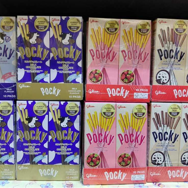 GLICO POCKY MINI BOX || POCKY MINI BOX ISI 10PACK