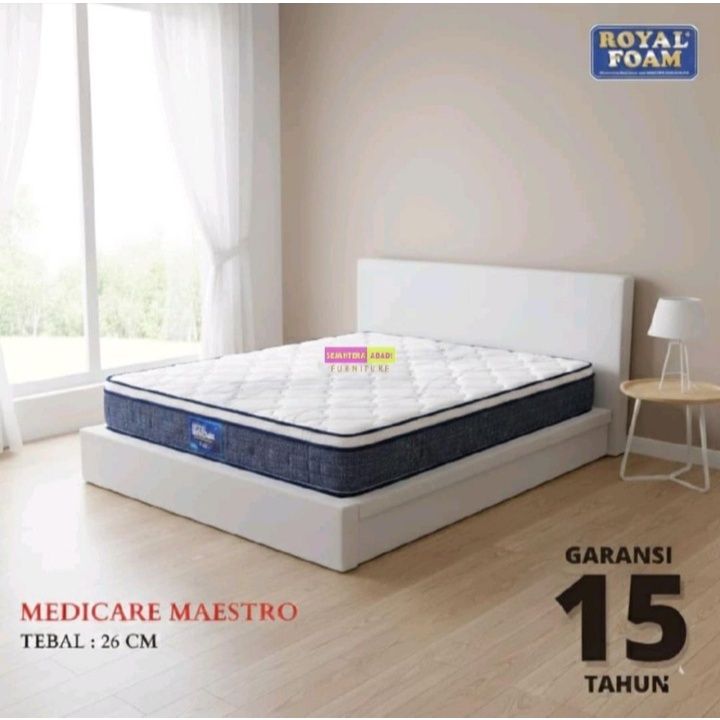 elite springbed Royal Foam kasur royal medicare maestro orthopedic rebonded plushtop firm rebonit ma
